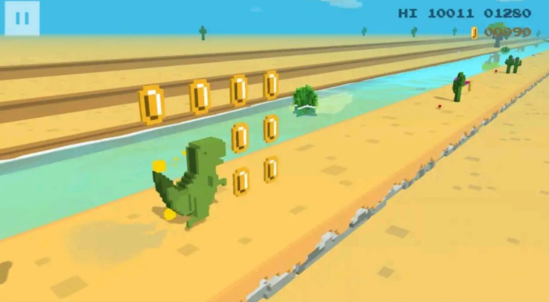 Скриншот игры Dino 3D